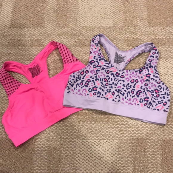 target girls sports bras